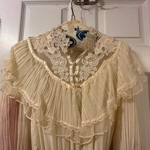 Jessica McClintock vintage 1980s tea length formal dress, great condition!